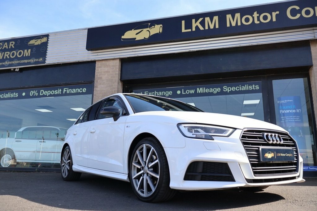 Audi A3 1.5L Black Edition White