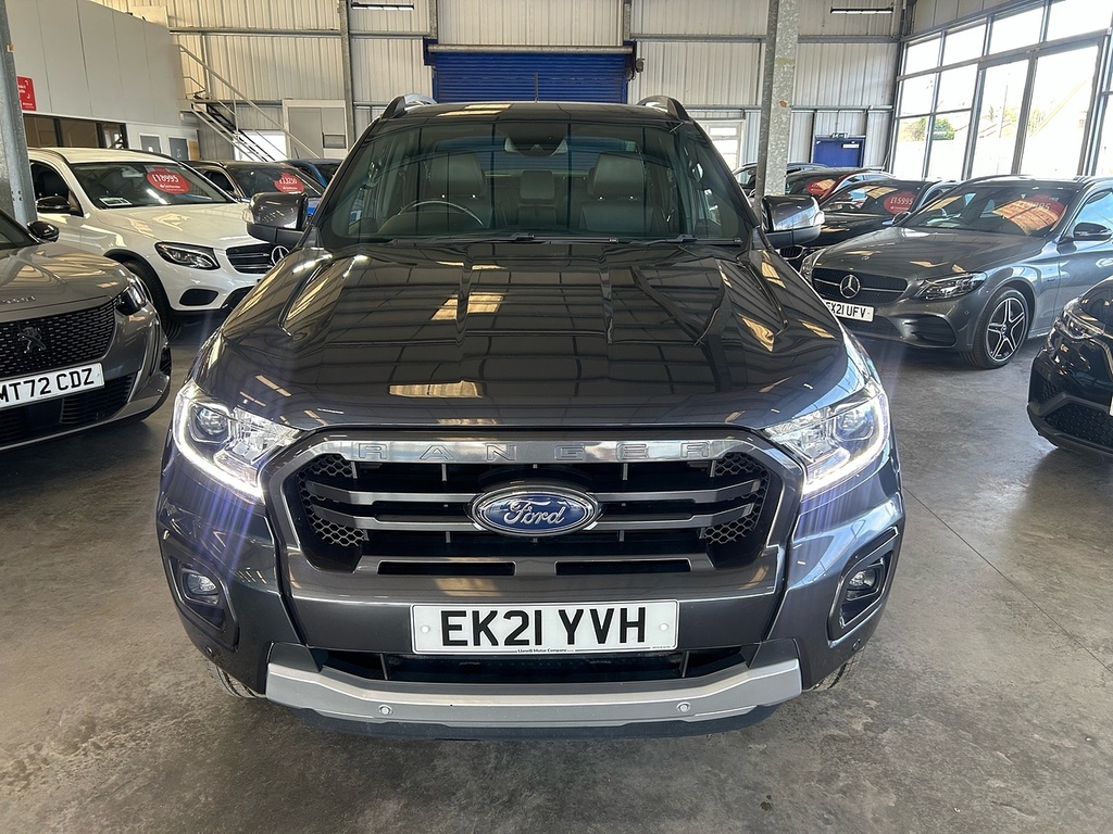 Ford Ranger 2.0 Ecoblue Wildtrak Pickup Double Cab EK21YVH Grey #3