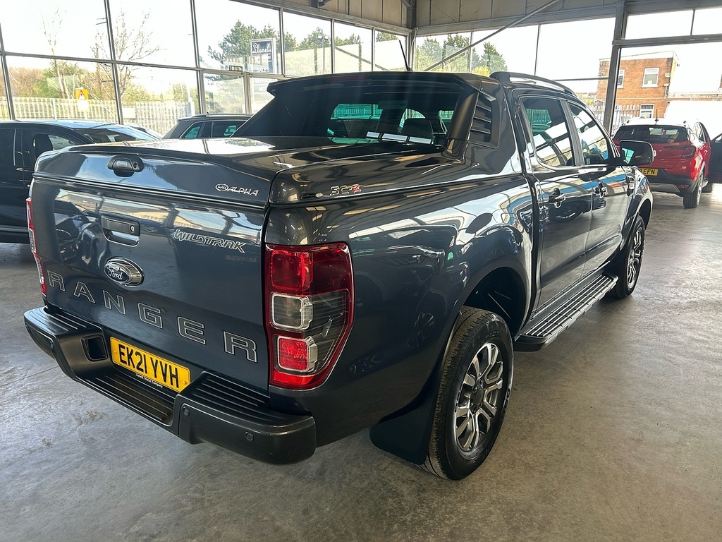 Ford Ranger 2.0 Ecoblue Wildtrak Pickup Double Cab EK21YVH Grey #4