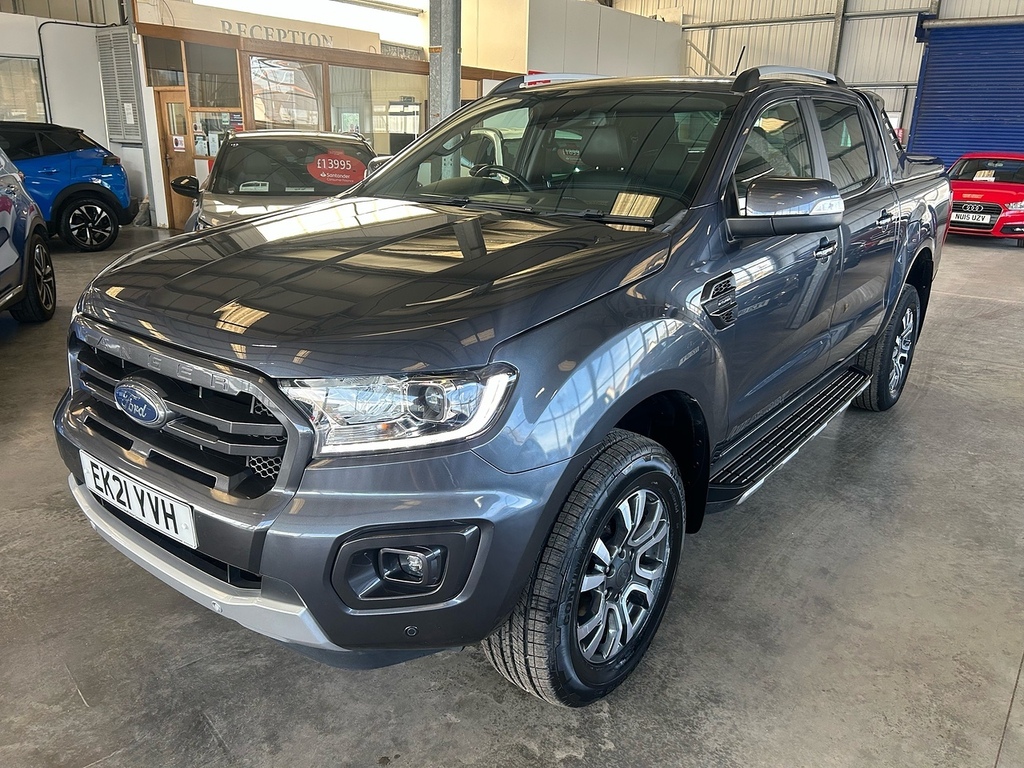 Ford Ranger 2.0 Ecoblue Wildtrak Pickup Double Cab EK21YVH Grey #2