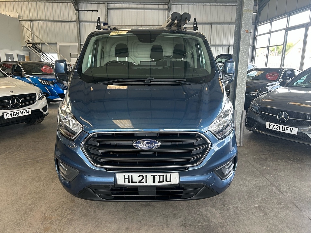 Ford Transit Custom 2.0 280 Ecoblue Limited Panel Van Manua HL21TDU Blue #3