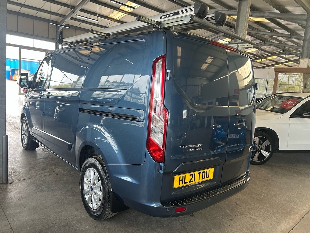 Ford Transit Custom 2.0 280 Ecoblue Limited Panel Van Manua HL21TDU Blue #5