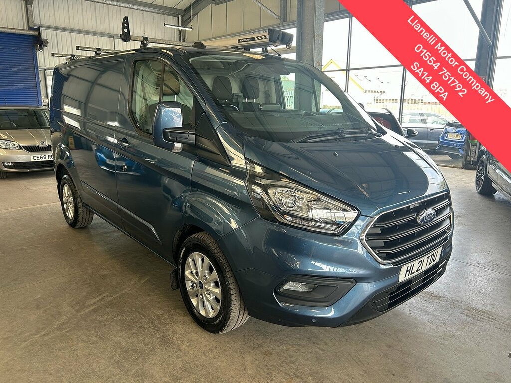 Ford Transit Custom 2.0 280 Ecoblue Limited Panel Van Manua Blue
