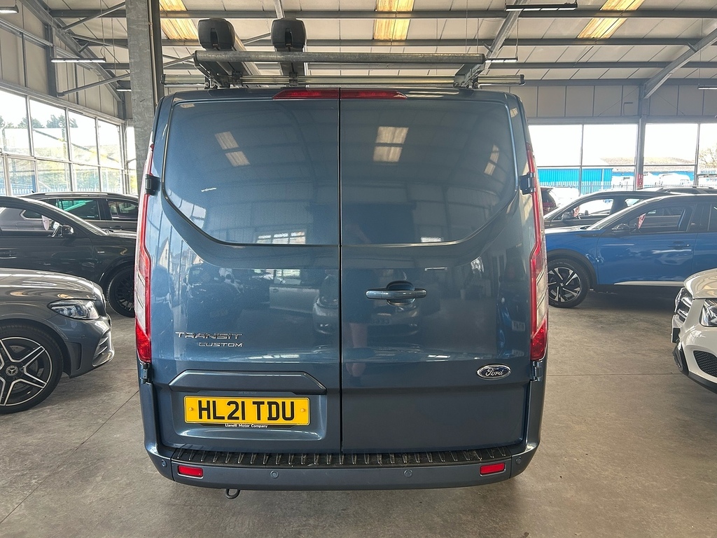 Ford Transit Custom 2.0 280 Ecoblue Limited Panel Van Manua HL21TDU Blue #6