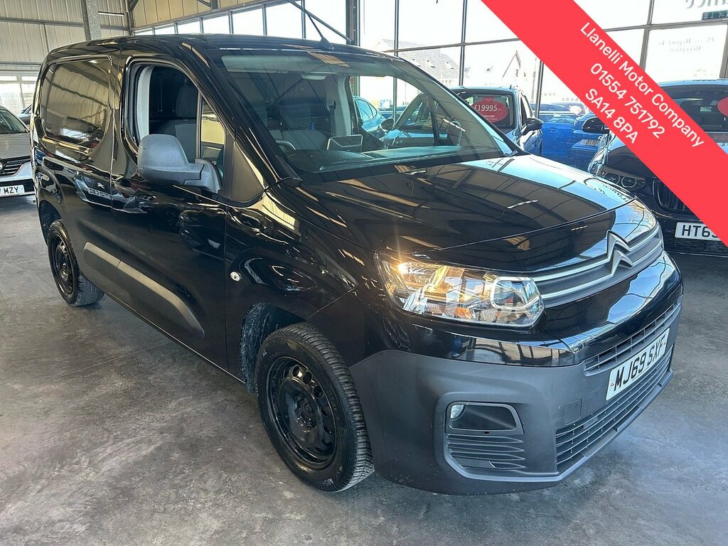 Citroen Berlingo 1.6 Bluehdi 1000 Enterprise M Panel Van Black