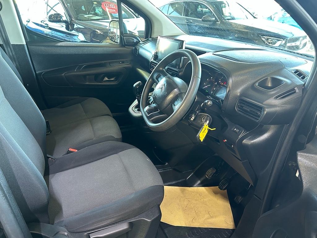 Citroen Berlingo 1.6 Bluehdi 1000 Enterprise M Panel Van MJ69SXF Black #6