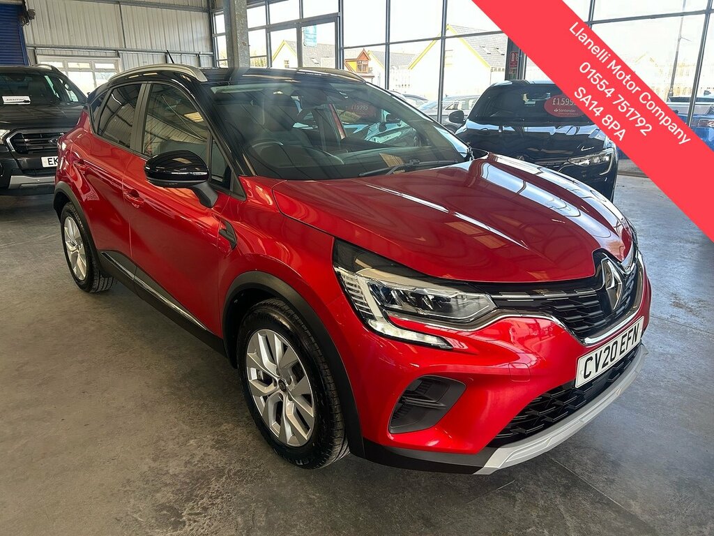 Renault Captur 1.3 Tce Iconic Suv Euro 6 Ss Red