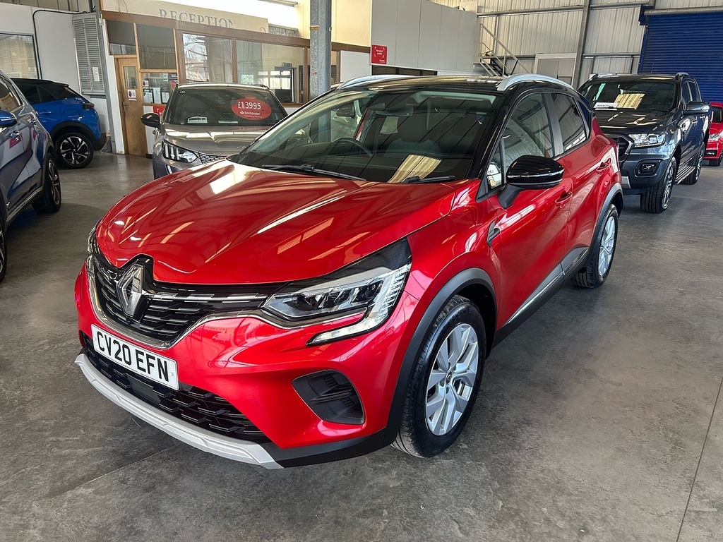 Renault Captur 1.3 Tce Iconic Suv Euro 6 Ss CV20EFN Red #2