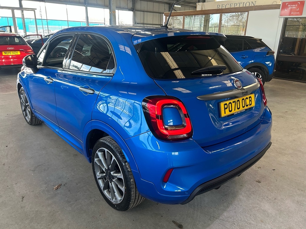 Fiat 500X 1.0 Firefly Turbo Sport Suv Euro PO70OCB Blue #5