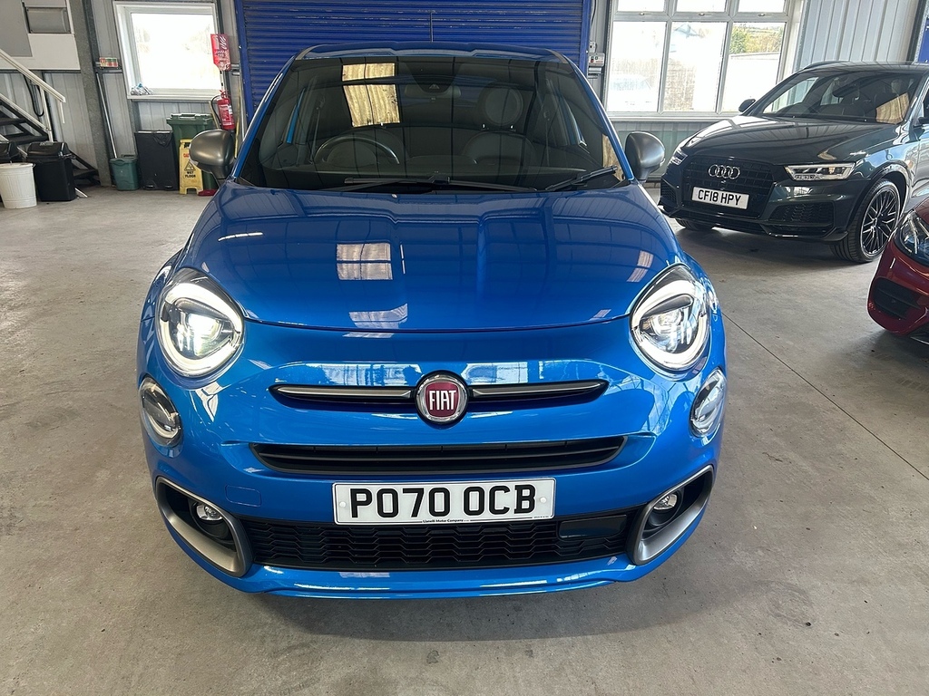 Fiat 500X 1.0 Firefly Turbo Sport Suv Euro PO70OCB Blue #3