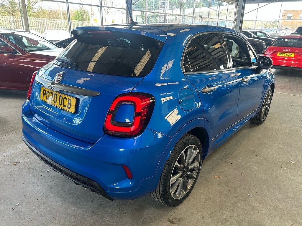Fiat 500X 1.0 Firefly Turbo Sport Suv Euro PO70OCB Blue #4