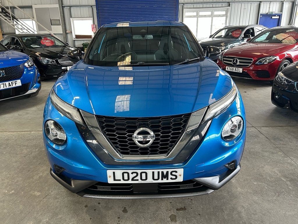 Nissan Juke 1.0 Dig-t Tekna Suv Dct Euro 6 S L020UMS Blue #3
