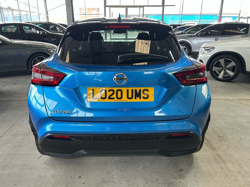 Nissan Juke 1.0 Dig-t Tekna Suv Dct Euro 6 S L020UMS Blue #6