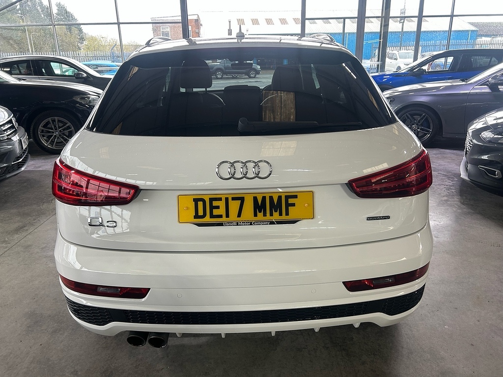 Audi Q3 2.0 Tdi S Line Suv Quattro Euro DE17MMF White #6