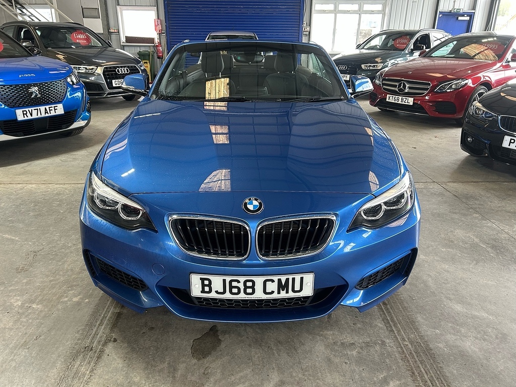BMW 2 Series 1.5 218I M Sport Convertible Eur BJ68CMU Blue #3