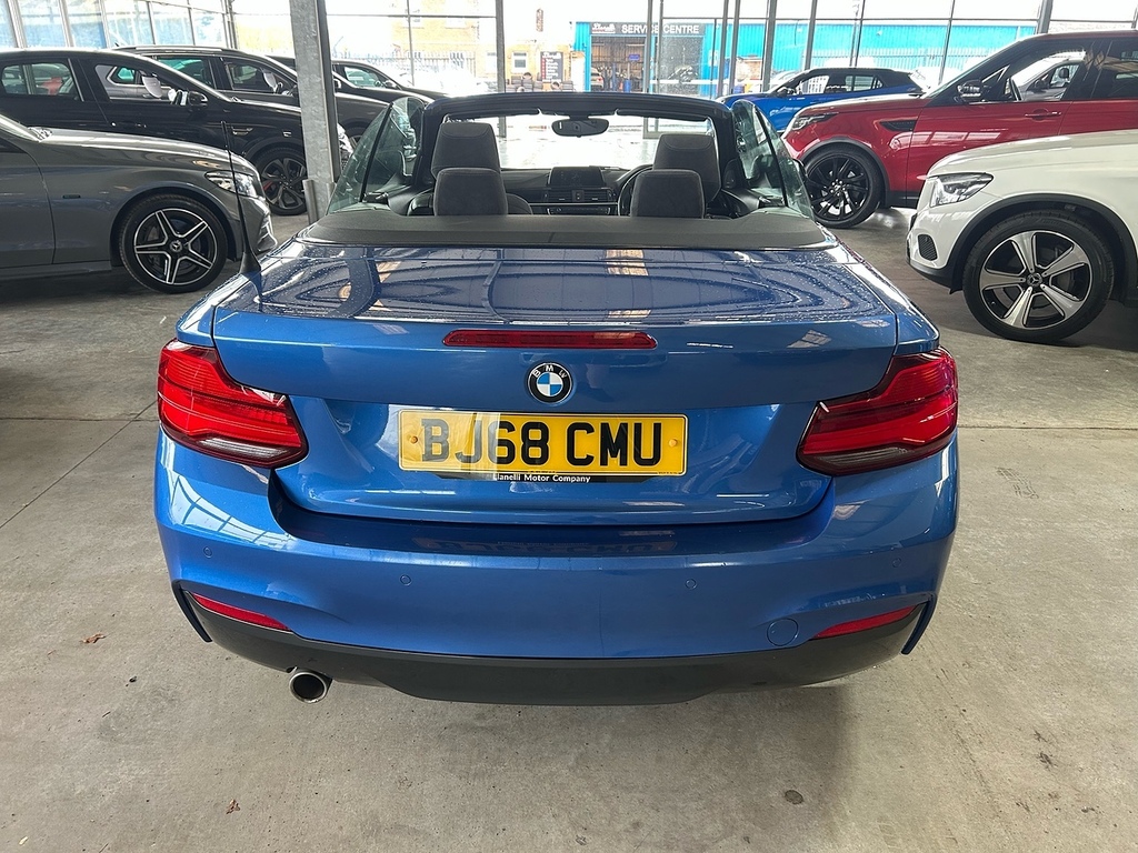 BMW 2 Series 1.5 218I M Sport Convertible Eur BJ68CMU Blue #6