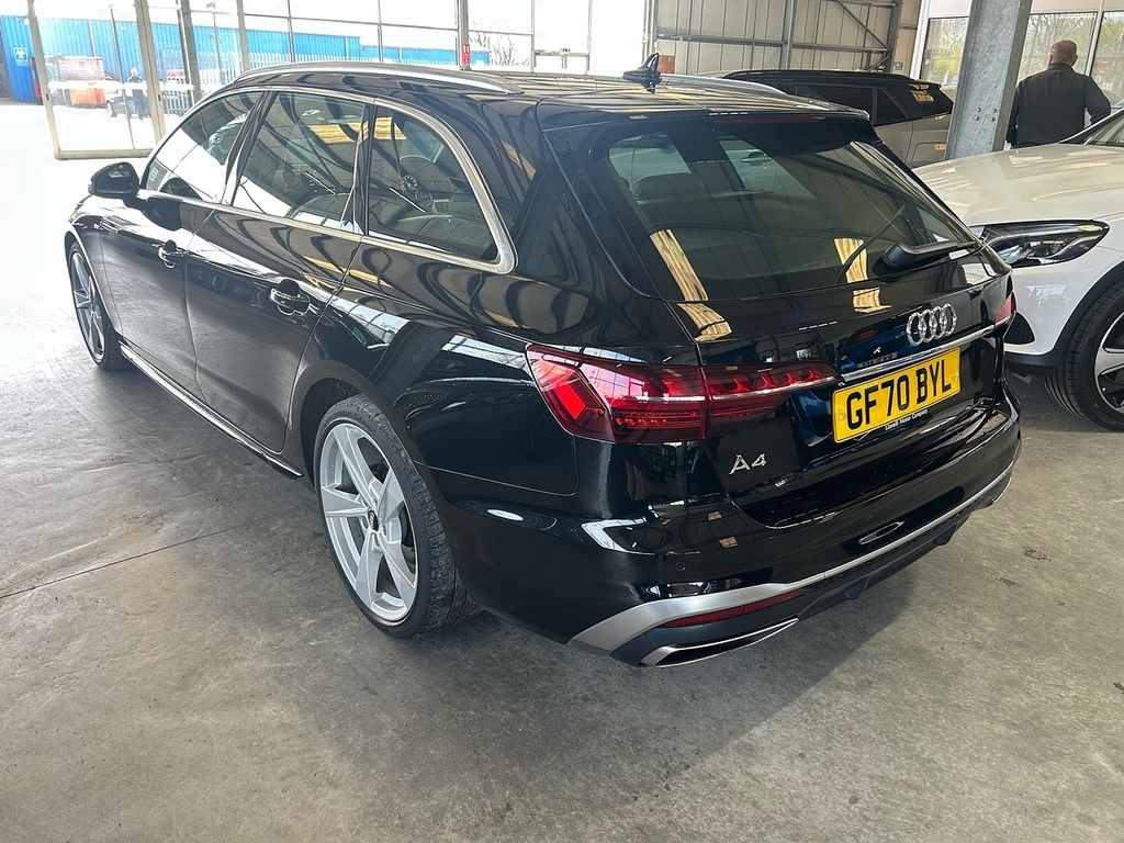 Audi A4 Avant 2.0 Tfsi 40 S Line Estate S Tronic Euro GF70BYL Black #5