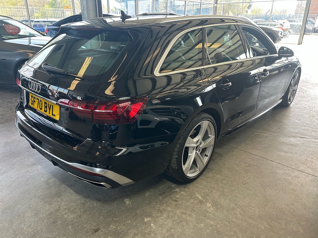 Audi A4 Avant 2.0 Tfsi 40 S Line Estate S Tronic Euro GF70BYL Black #4