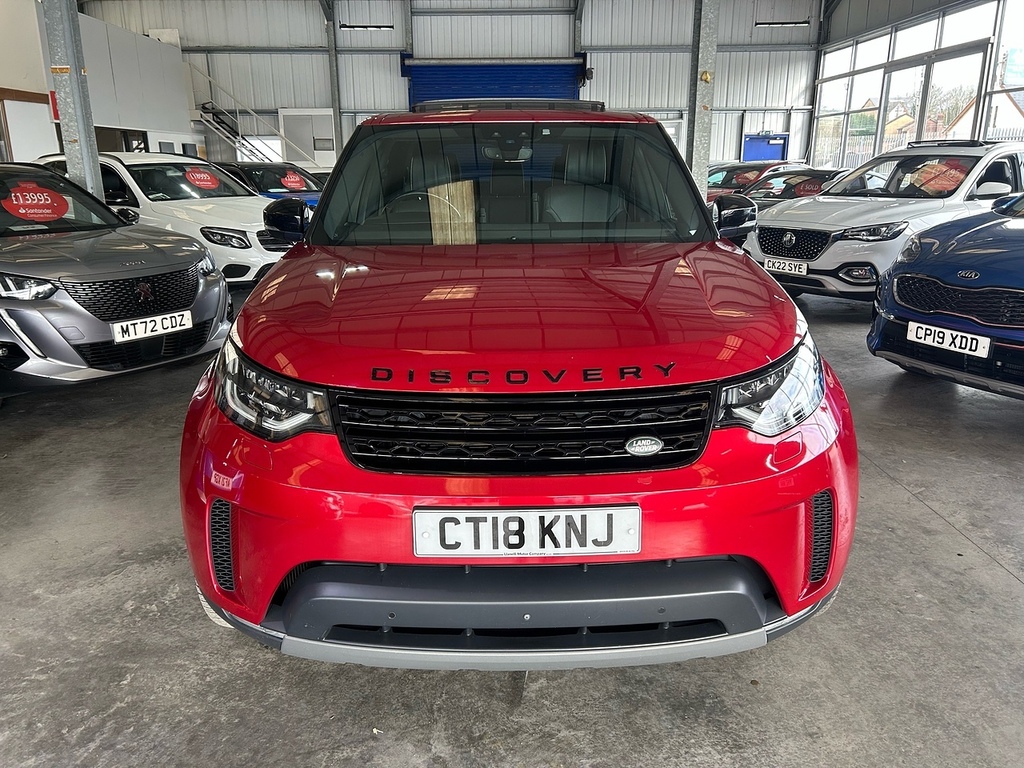 Land Rover Discovery Td V6 Hse Luxury CT18KNJ Red #3