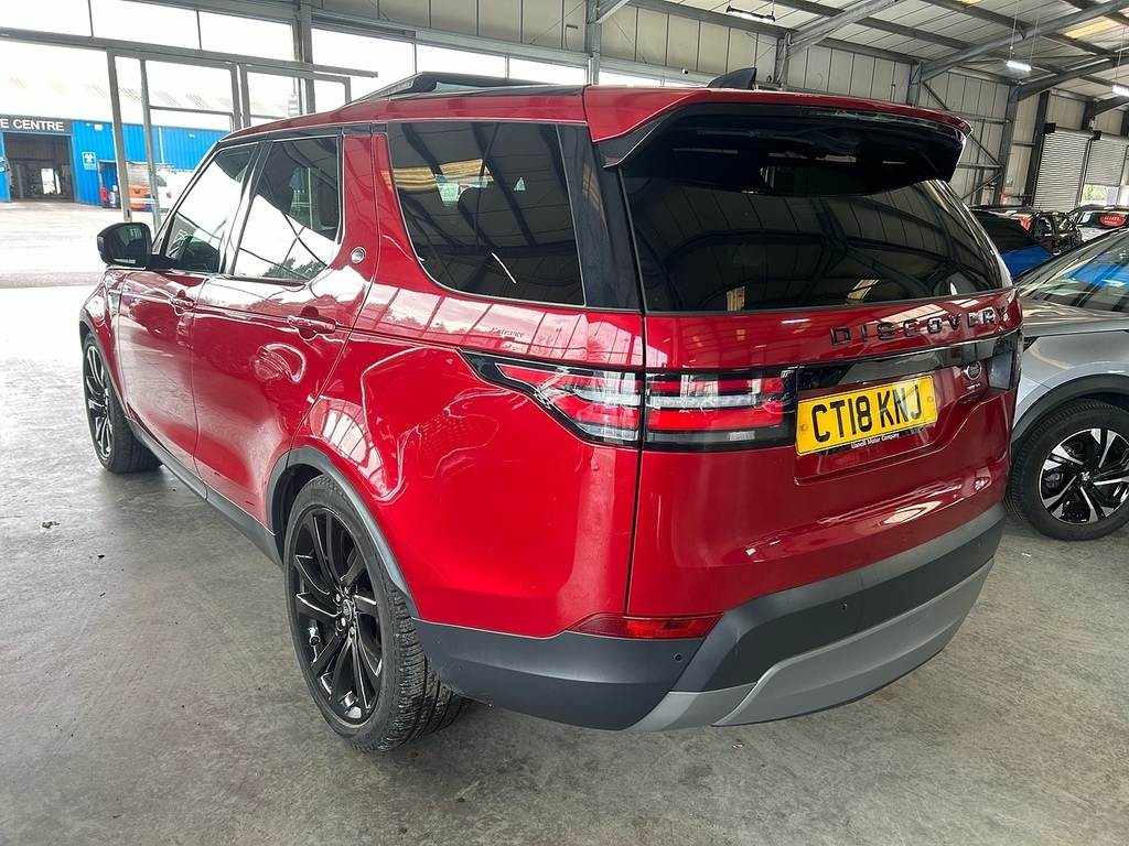 Land Rover Discovery Td V6 Hse Luxury CT18KNJ Red #5