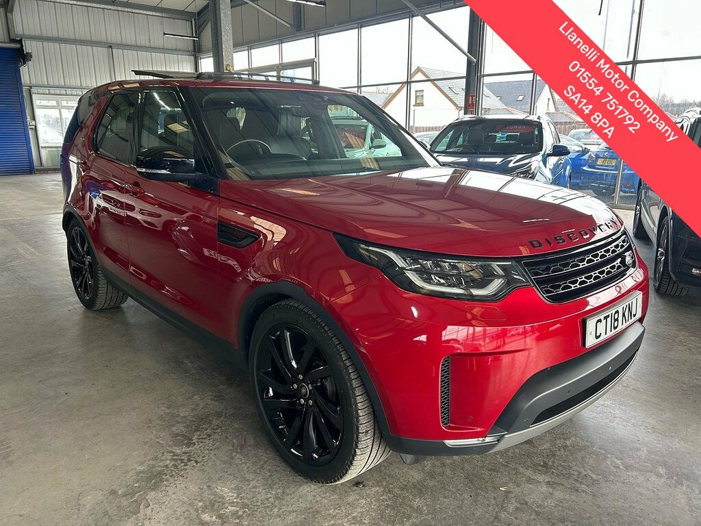 Land Rover Discovery Td V6 Hse Luxury Red