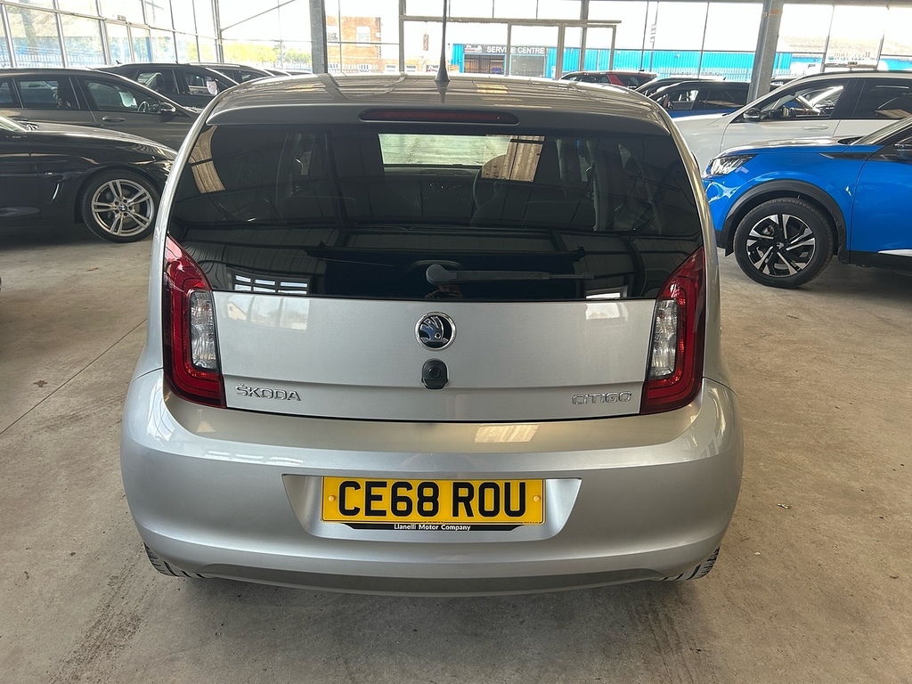 Skoda Citigo 1.0 Mpi Greentech Colour Edition Hatchback Pet CE68ROU Silver #6