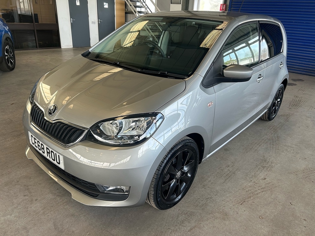 Skoda Citigo 1.0 Mpi Greentech Colour Edition Hatchback Pet CE68ROU Silver #2