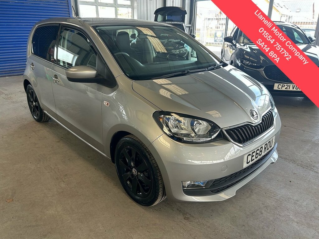 Skoda Citigo 1.0 Mpi Greentech Colour Edition Hatchback Pet Silver