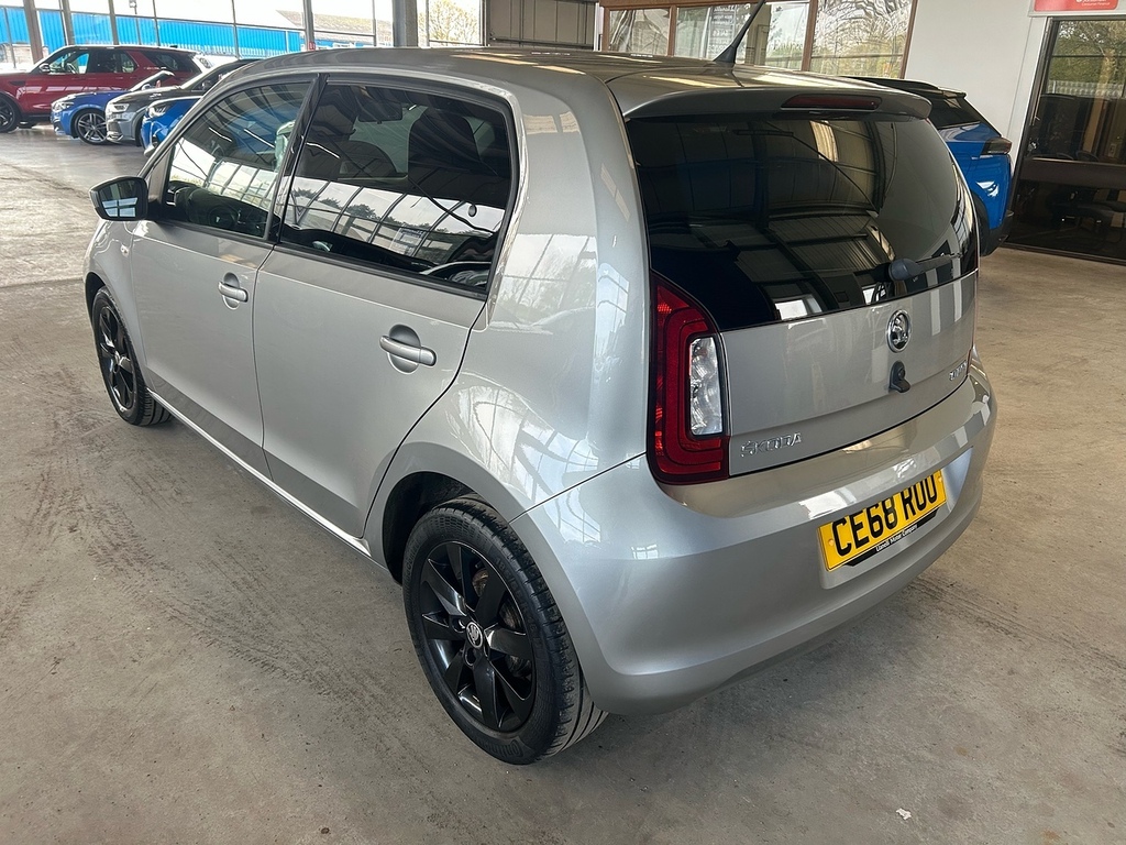 Skoda Citigo 1.0 Mpi Greentech Colour Edition Hatchback Pet CE68ROU Silver #5