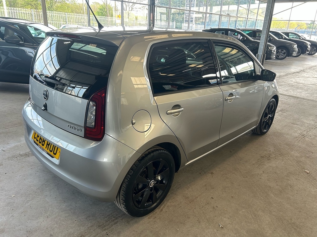 Skoda Citigo 1.0 Mpi Greentech Colour Edition Hatchback Pet CE68ROU Silver #4