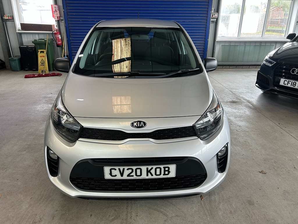 Kia Picanto 1.0 1 Hatchback Euro 6 Ss 66 CV20KOB Silver #3