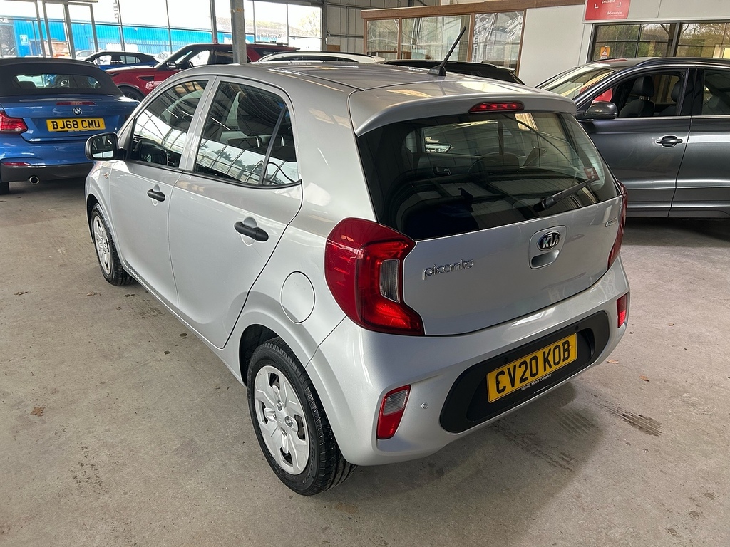 Kia Picanto 1.0 1 Hatchback Euro 6 Ss 66 CV20KOB Silver #5