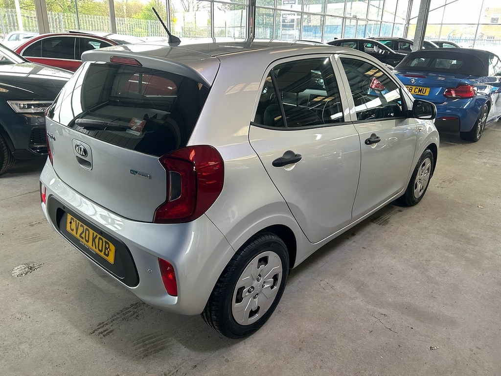 Kia Picanto 1.0 1 Hatchback Euro 6 Ss 66 CV20KOB Silver #4
