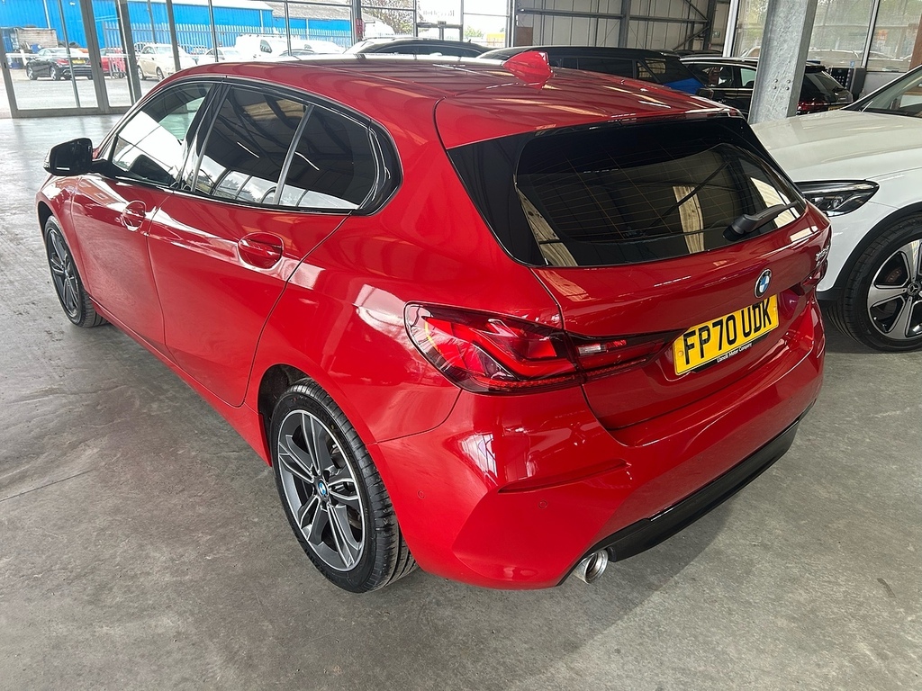 BMW 1 Series 116D Sport FP70UDK Red #5
