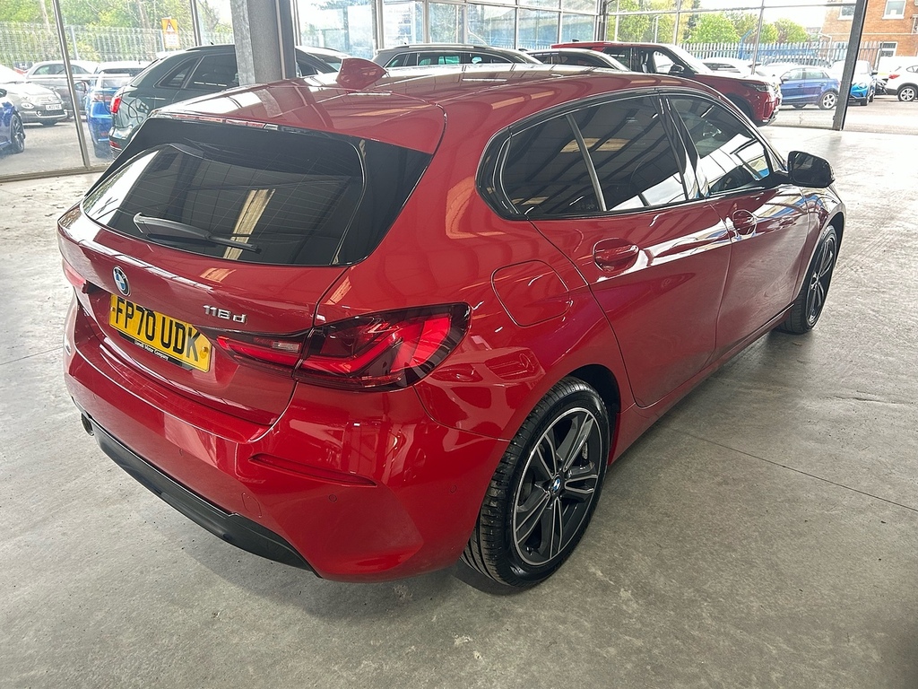 BMW 1 Series 116D Sport FP70UDK Red #4