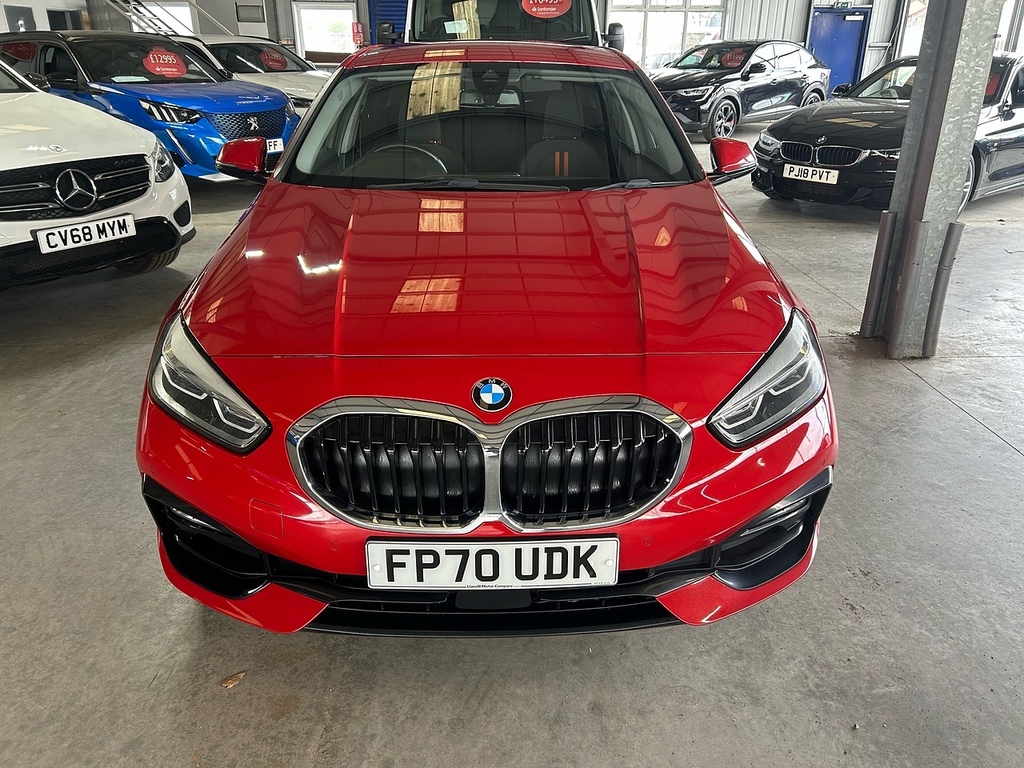 BMW 1 Series 116D Sport FP70UDK Red #3