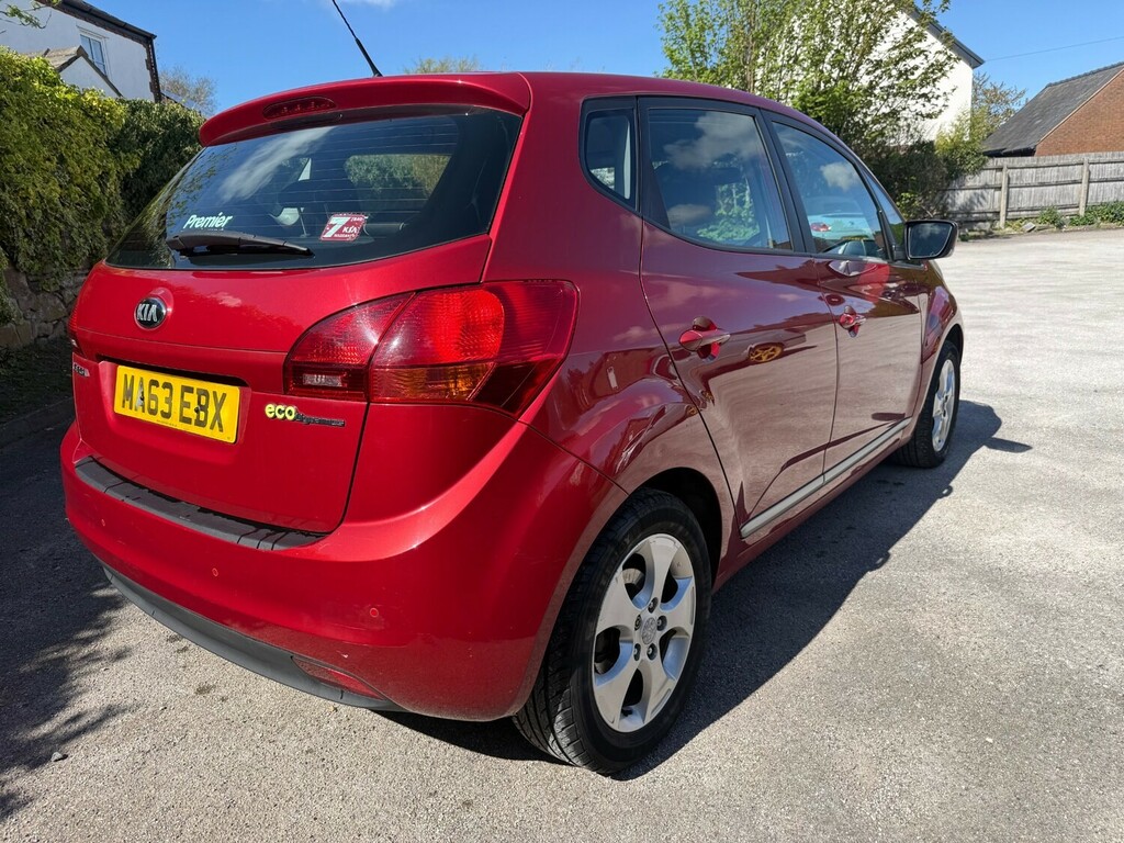 Kia Venga 1.4 Ecodynamics 2 Hatchback MA63EBX Red #4