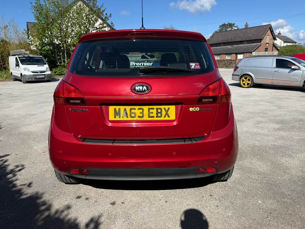 Kia Venga 1.4 Ecodynamics 2 Hatchback MA63EBX Red #5