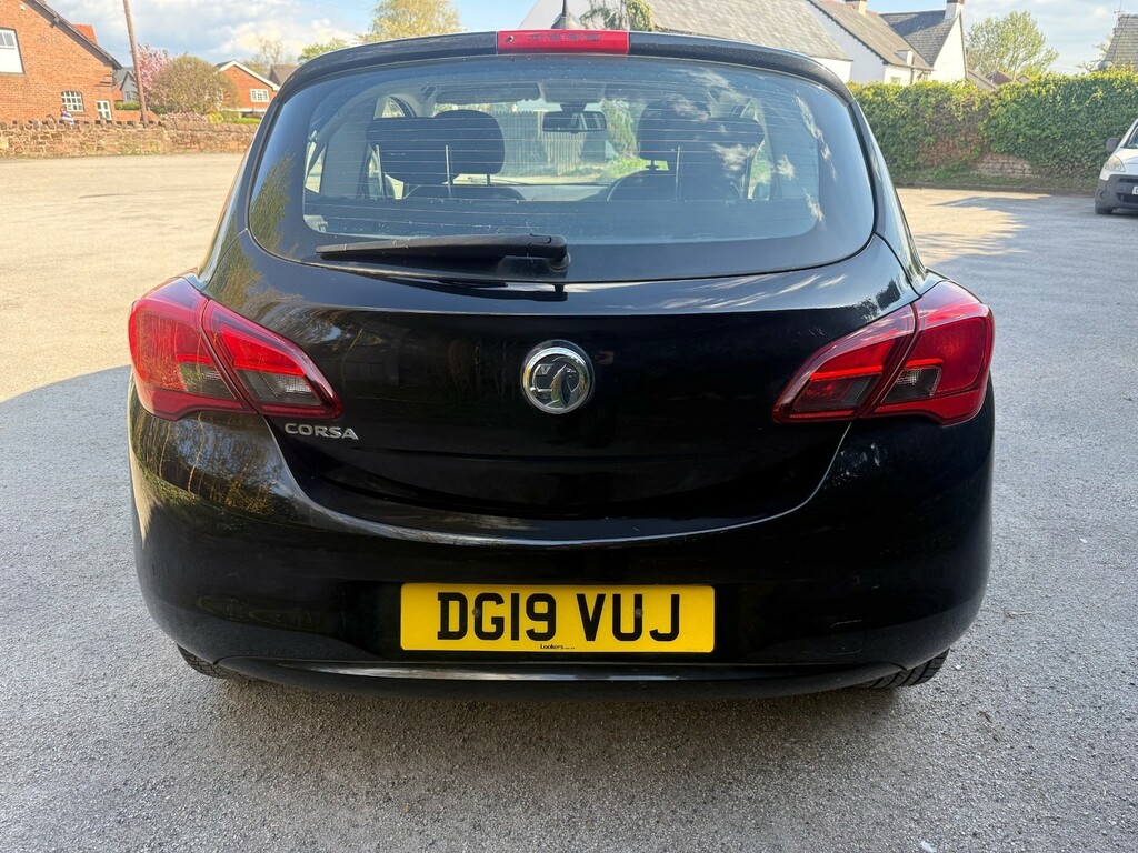 Vauxhall Corsa 1.4 Energy Ac Hatchback DG19VUJ Black #5