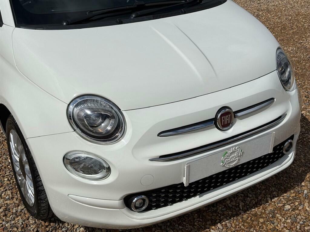 Fiat 500 Lounge White #3