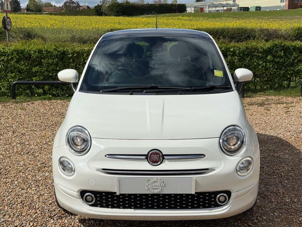 Fiat 500 Lounge White #4