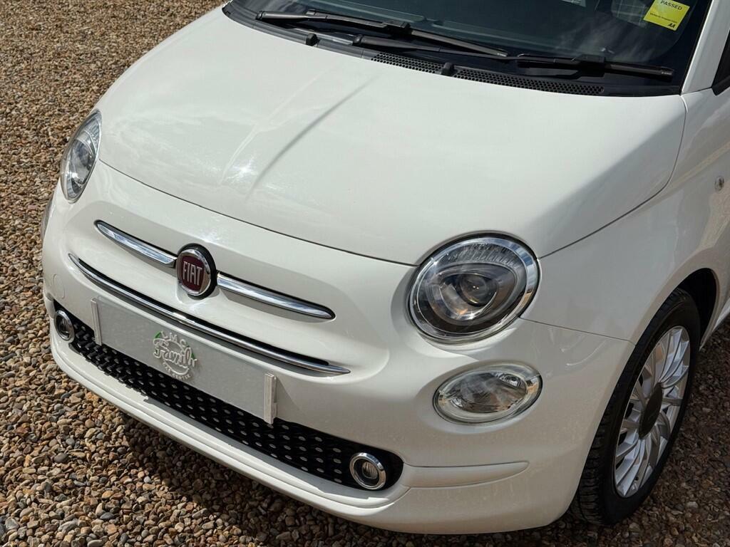 Fiat 500 Lounge White #5