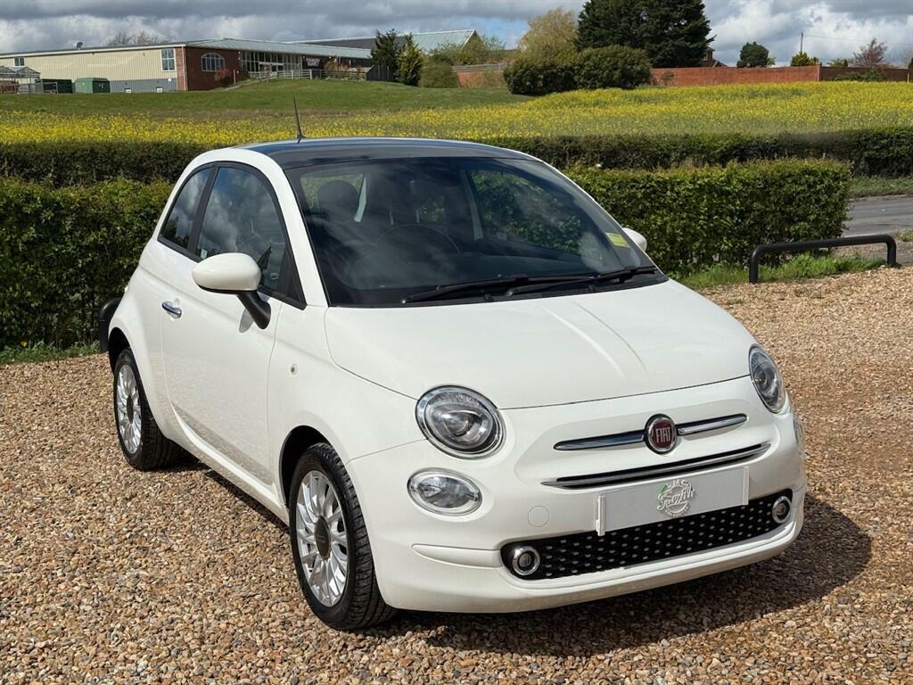 Fiat 500 Lounge White #2
