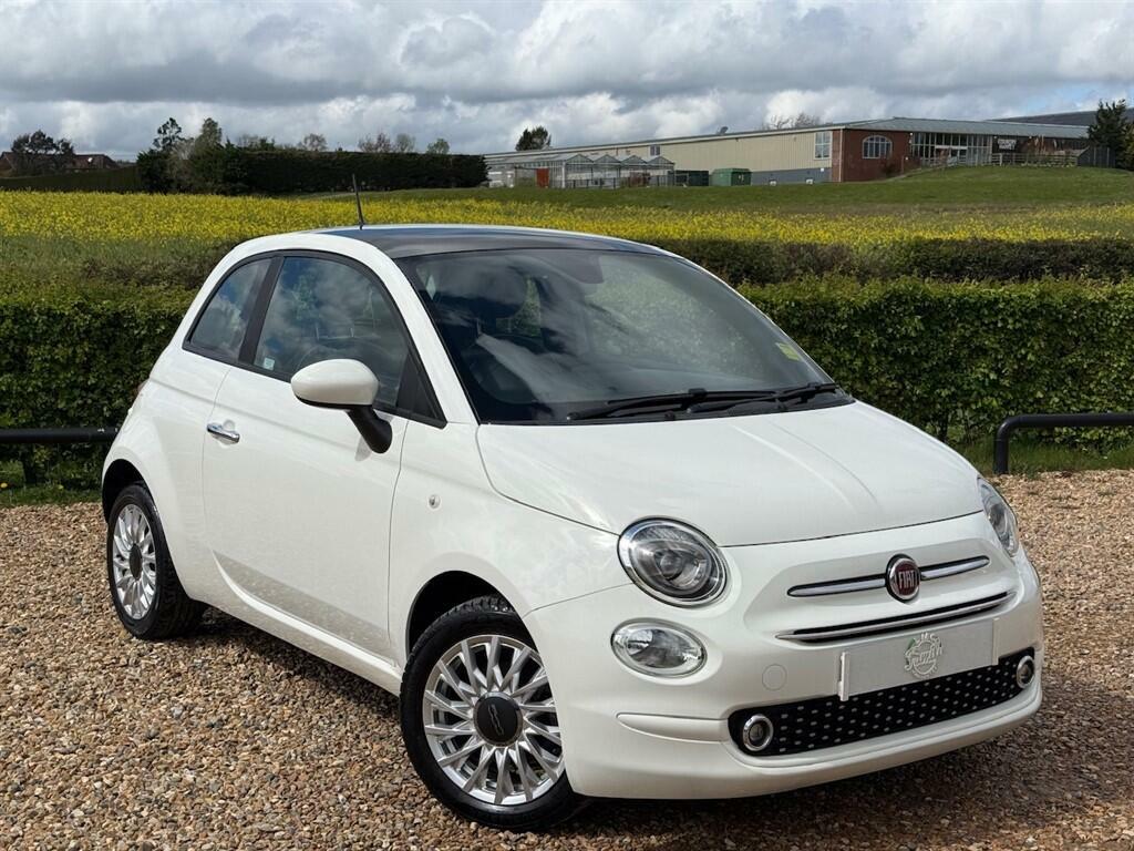 Fiat 500 Lounge White