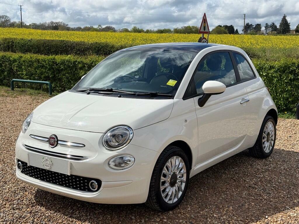 Fiat 500 Lounge White #6