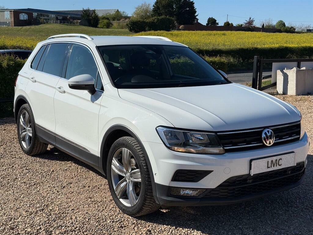 Volkswagen Tiguan 2.0 Tdi Match Dsg Euro 6 Ss RD19SUZ White #2