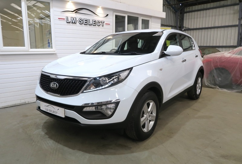 Kia Sportage 1 Isg 135 SE65FHF White #6