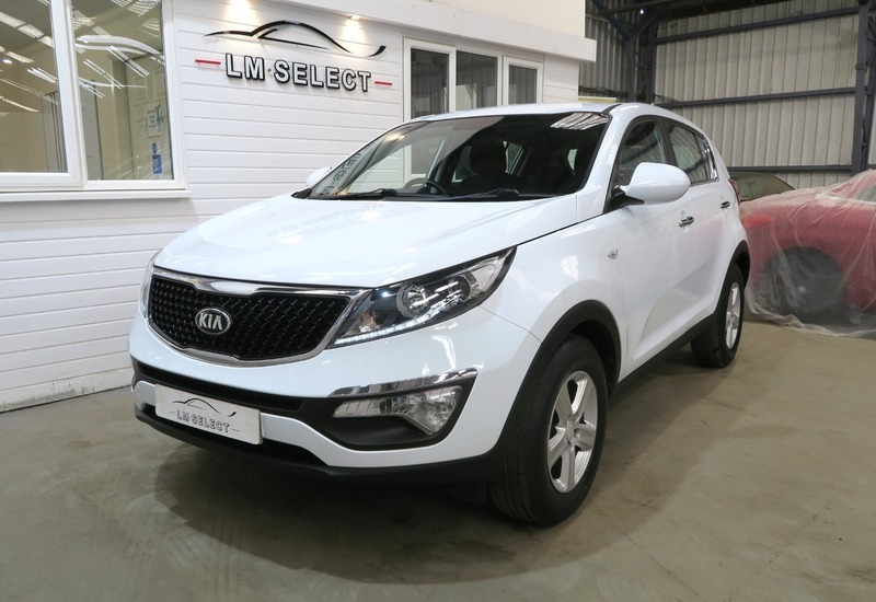 Kia Sportage 1 Isg 135 SE65FHF White #5