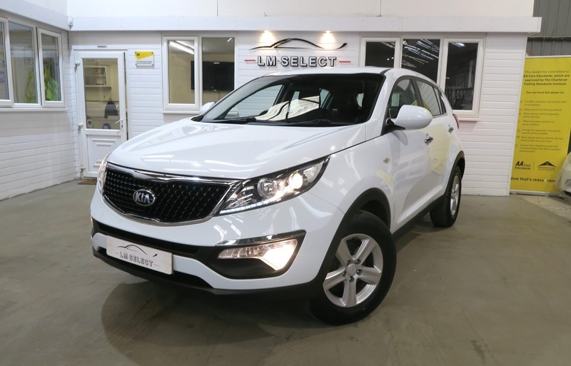 Kia Sportage 1 Isg 135 SE65FHF White #2
