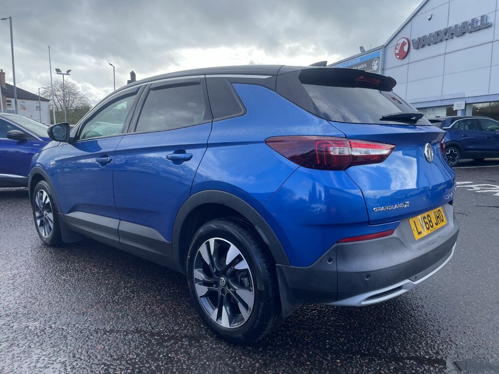 Vauxhall Grandland X Sport Nav T D Ss LV68JHO Blue #5